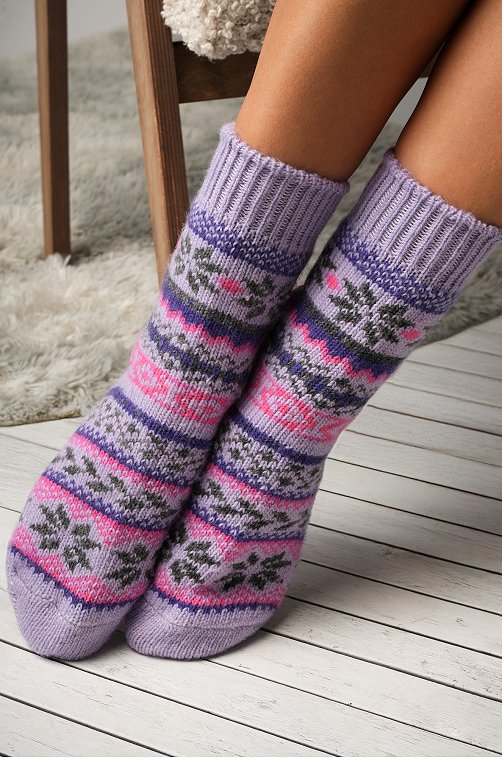 Женские шерстяные носки Happyfox