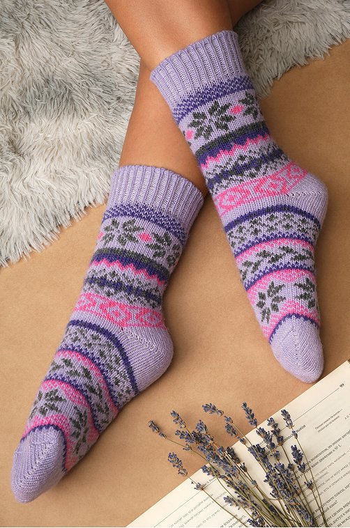 Женские шерстяные носки Happyfox