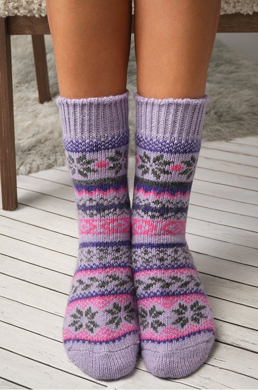 Женские шерстяные носки Happyfox