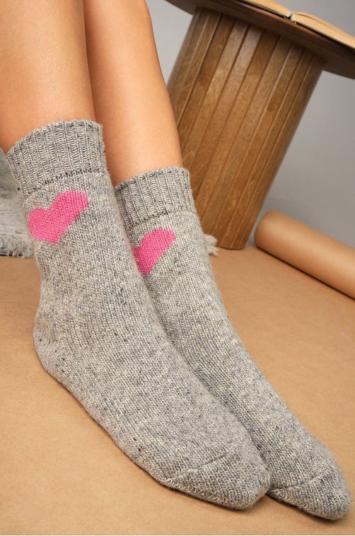 Женские шерстяные носки Happyfox