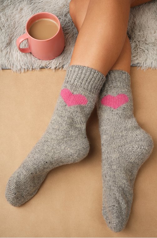 Женские шерстяные носки Happyfox