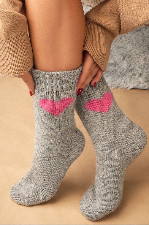 Женские шерстяные носки Happyfox