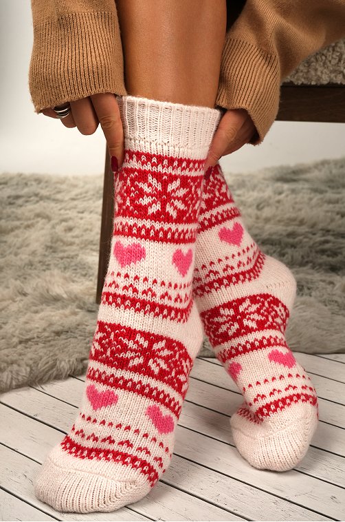 Женские шерстяные носки Happyfox