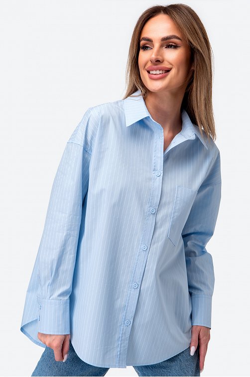 Блузка в полоску на каждый день | Модные блузки в полоску 