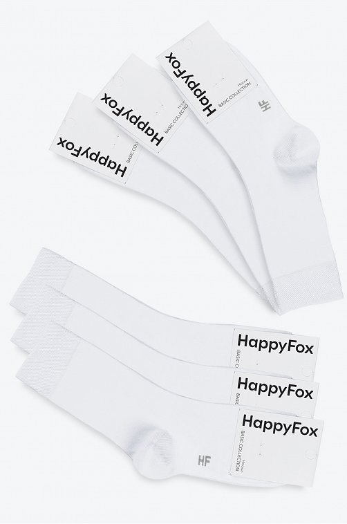 Набор высоких носков 6 пар Happy Fox