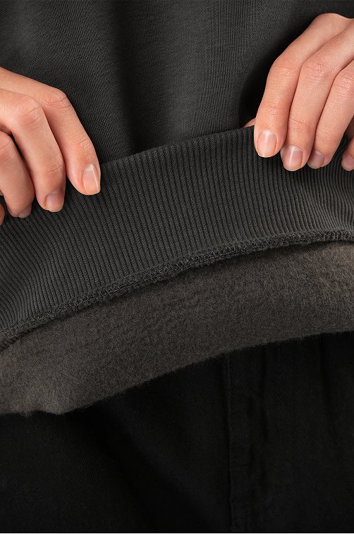 Женская толстовка из футера с начесом Happyfox