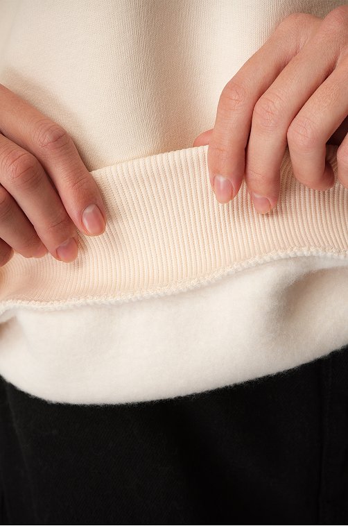 Женская толстовка из футера с начесом Happyfox