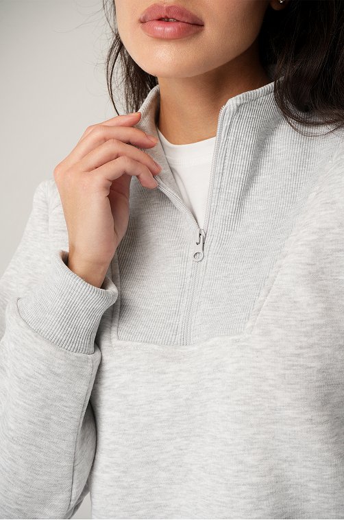 Женская толстовка из футера с начесом Happyfox