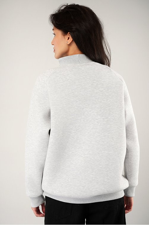 Женская толстовка из футера с начесом Happyfox