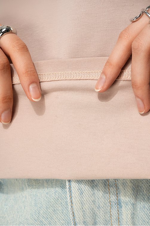 Женский лонгслив оверсайз Happyfox