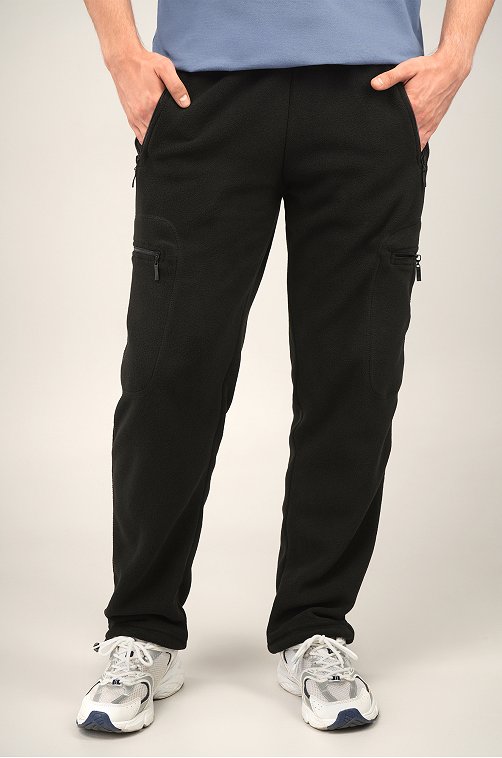 Мужские флисовые брюки с начесом Happyfox