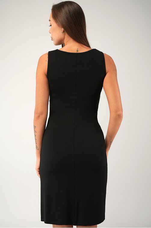 Женская сорочка из вискозы с кружевом Happyfox