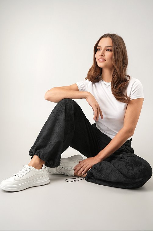 Женские брюки - трансформеры из футера Happyfox