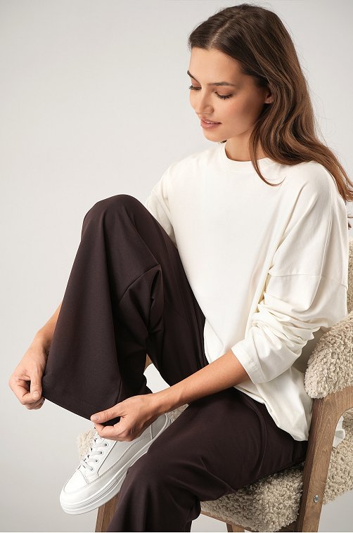 Женские брюки - трансформеры из футера Happyfox