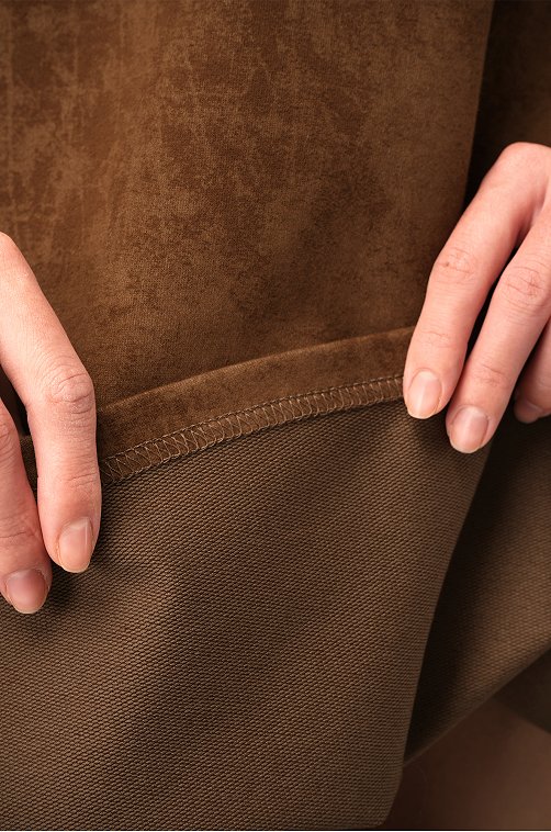 Женское базовое платье - поло Happyfox