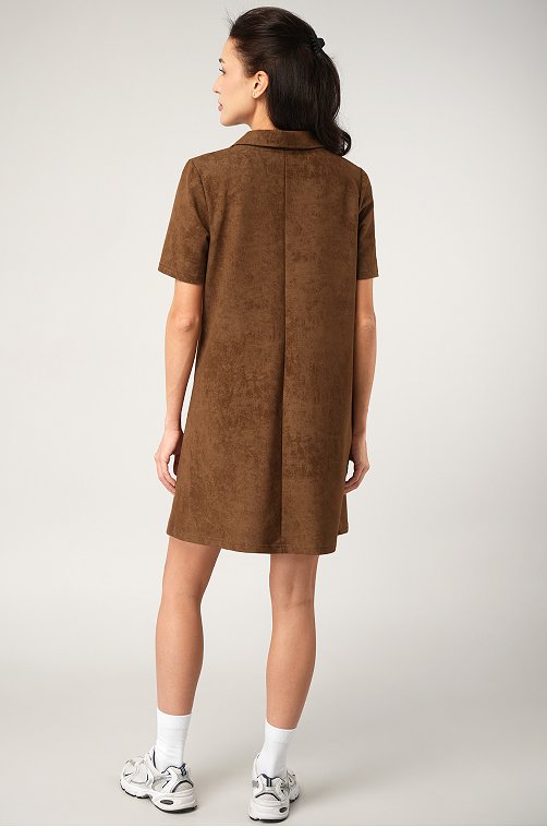 Женское базовое платье - поло Happyfox