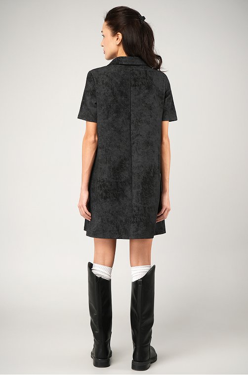 Женское базовое платье - поло Happyfox