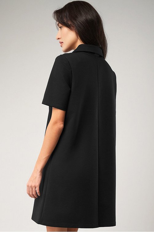 Женское базовое платье - поло Happyfox