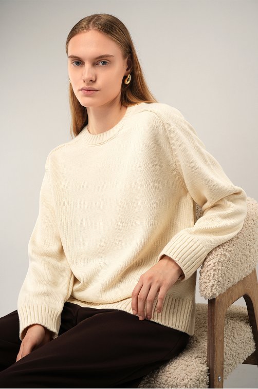 Женский свитер оверсайз Happyfox