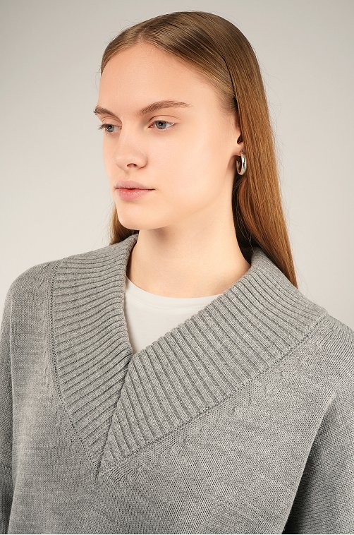 Женский свитер оверсайз Happyfox