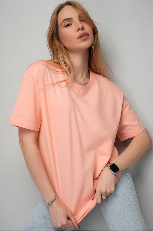 Женская футболка оверсайз Happyfox