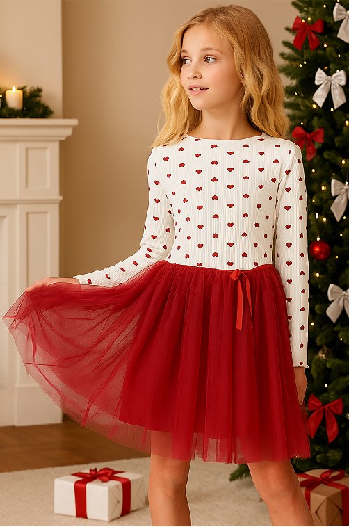 Платье для девочки Happyfox