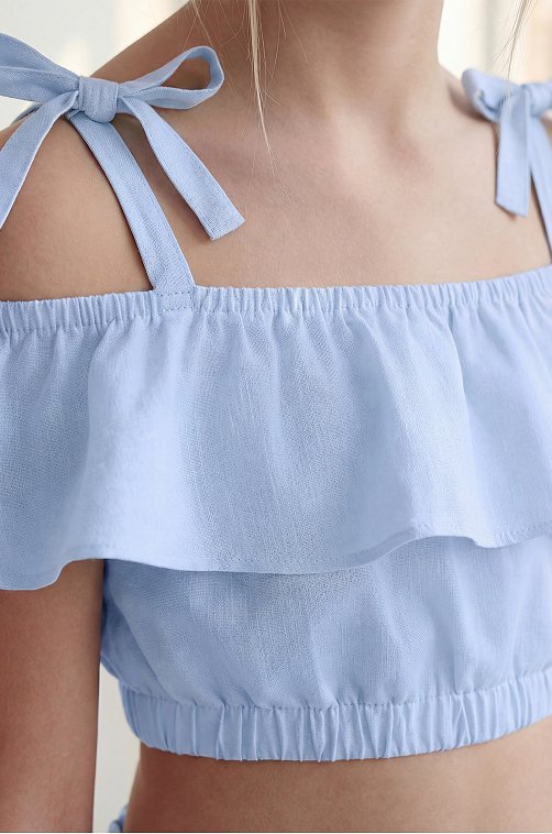 Летний костюм с шортами для девочки Happyfox