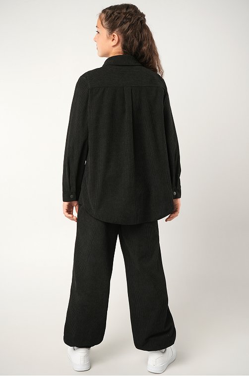 Вельветовый костюм для девочки Happyfox