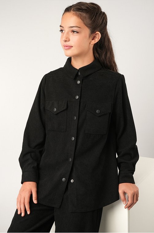 Вельветовый костюм для девочки Happyfox