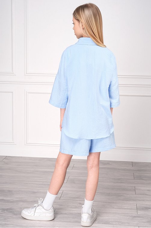 Летний костюм для девочки с шортами Happyfox