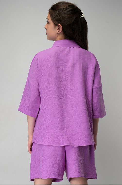 Летний костюм для девочки с шортами Happyfox