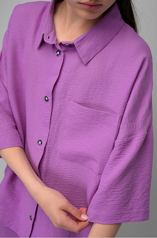 Летний костюм для девочки с шортами Happyfox