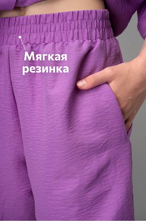 Летний костюм для девочки с шортами Happyfox