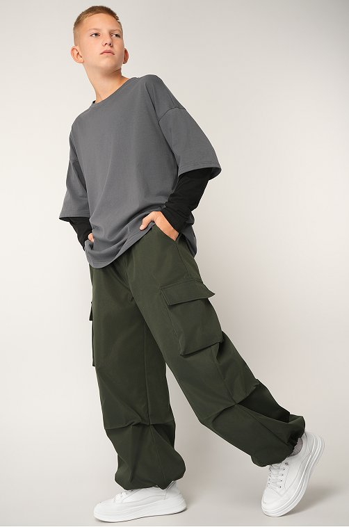 Брюки парашюты для мальчика Happyfox