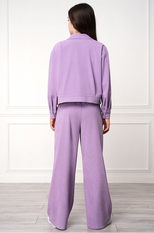 Вельветовый костюм для девочки Happyfox