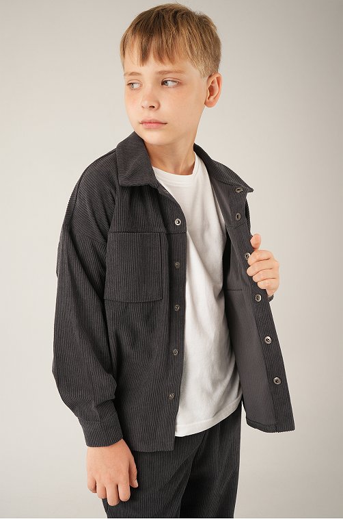 Вельветовый костюм для мальчика Happyfox