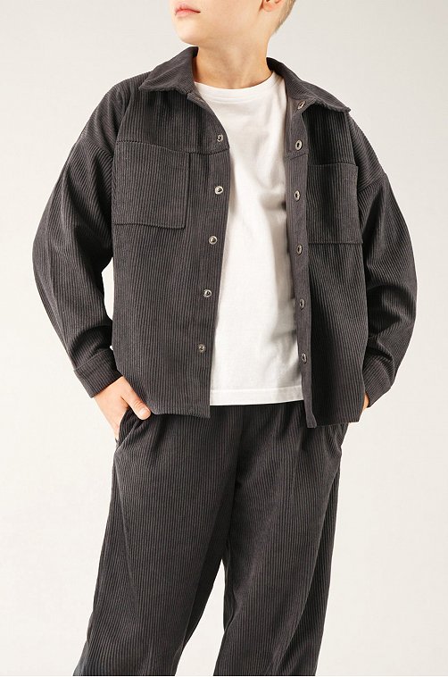 Вельветовый костюм для мальчика Happyfox