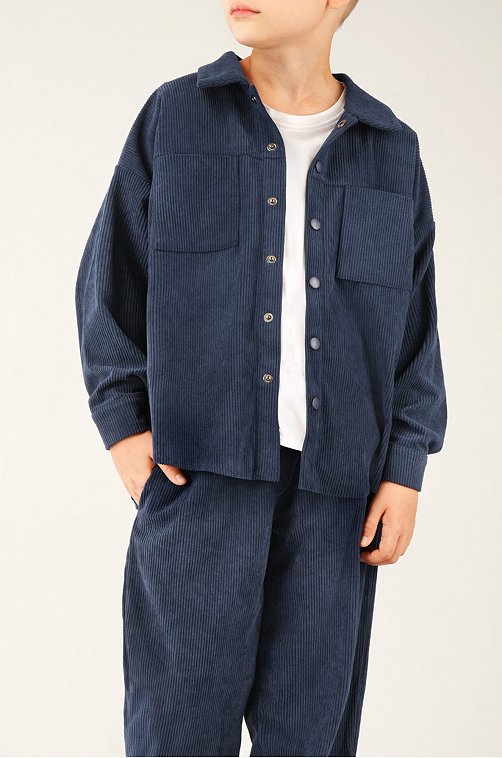 Вельветовый костюм для мальчика Happyfox