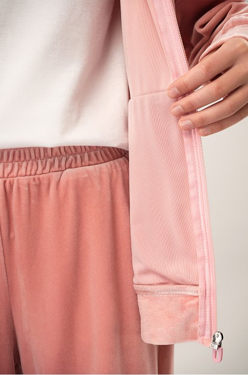 Велюровый костюм для девочки Happyfox