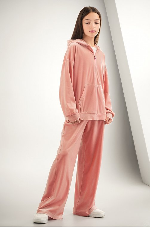 Велюровый костюм для девочки Happyfox