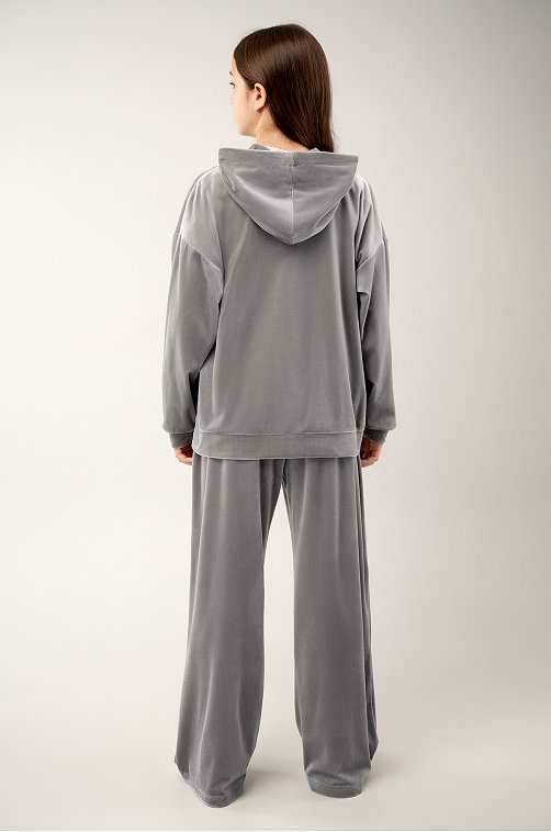 Велюровый костюм для девочки Happyfox