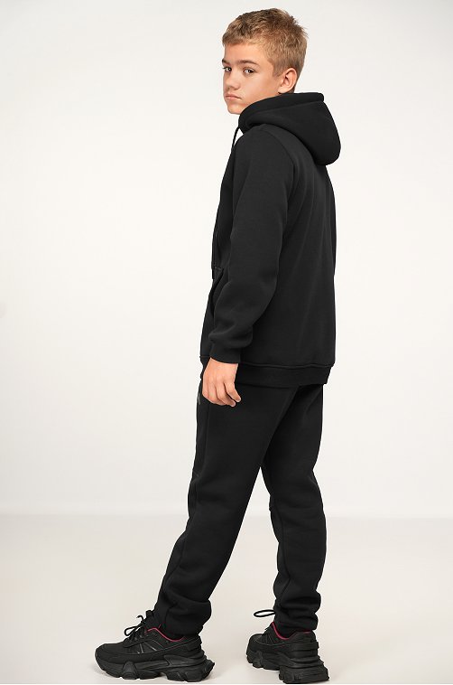 Теплый детский костюм из футера трехнитки с начесом Happyfox