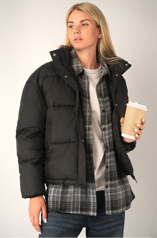 Рубашка женская в клетку Happyfox