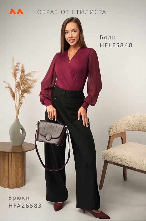 Женская блузка-боди Happyfox