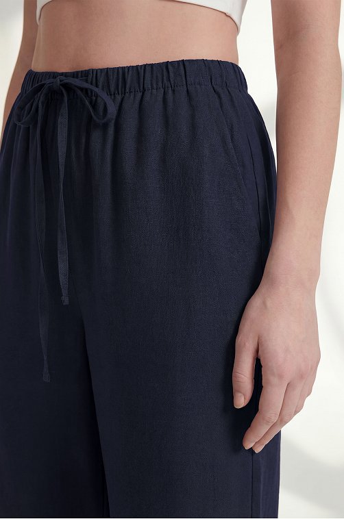 Женские льняные брюки Happyfox