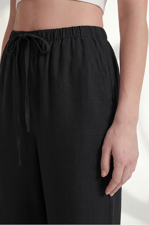 Женские льняные брюки Happyfox