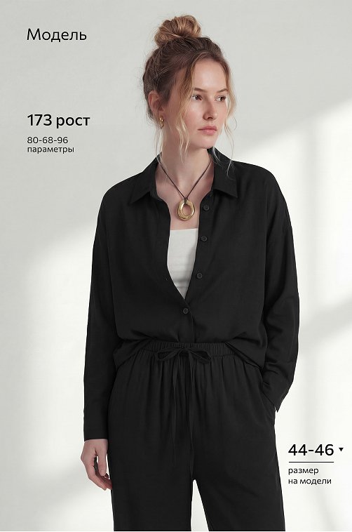 Женская льняная рубашка Happyfox