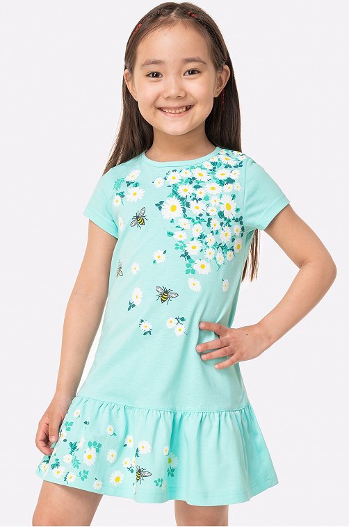 Купить зеленые платья для девочек c примеркой в интернет-магазине kinder-mir