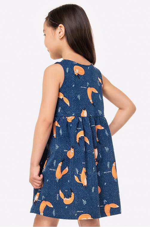 Летнее платье для девочки Happy Fox
