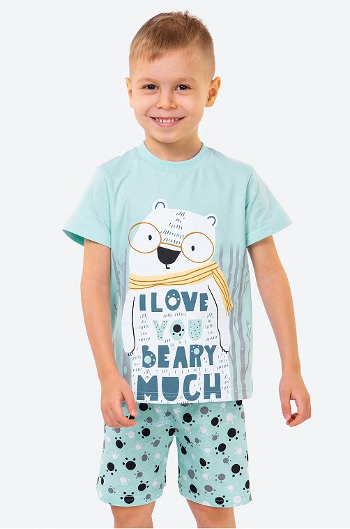 Детская хлопковая пижама Happyfox